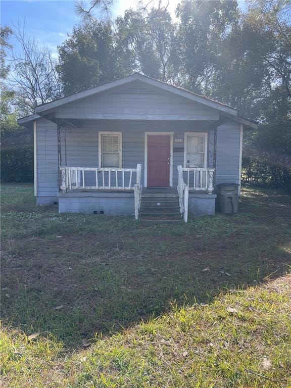View of front of house with a porch