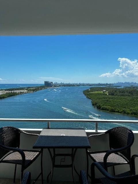 View from balcony