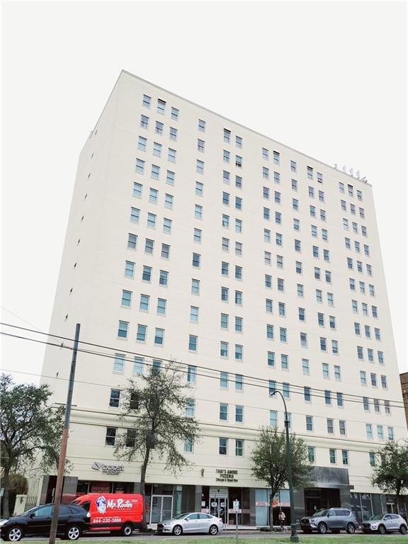 Front of the building