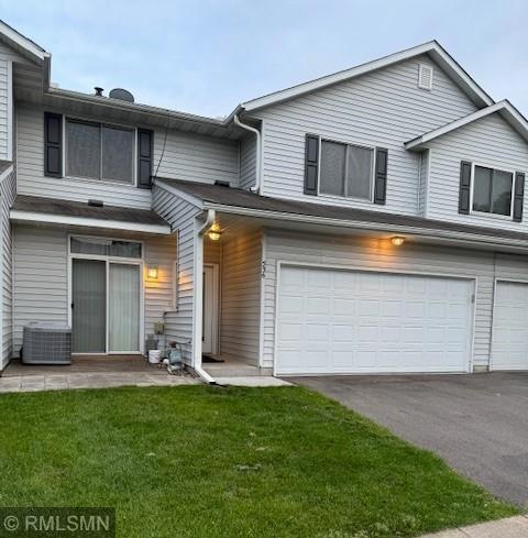 Front elevation with patio niche