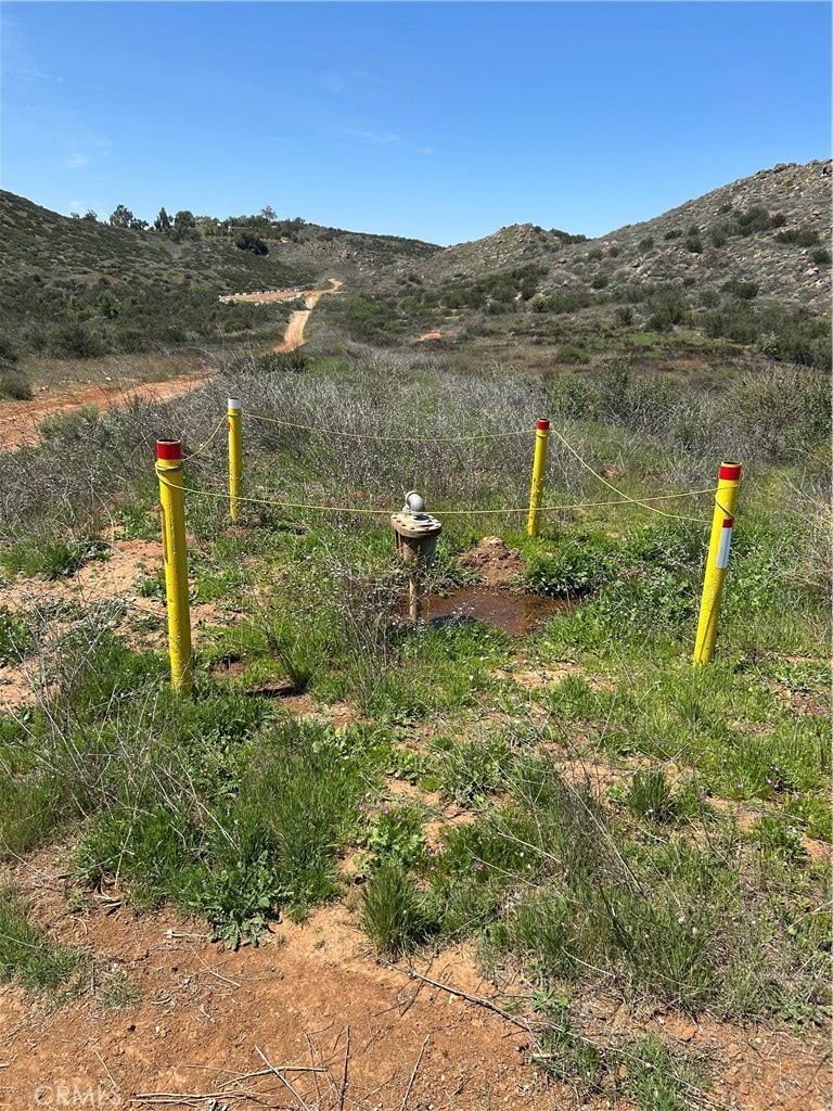 Water meter on the north parcel APN:343015013