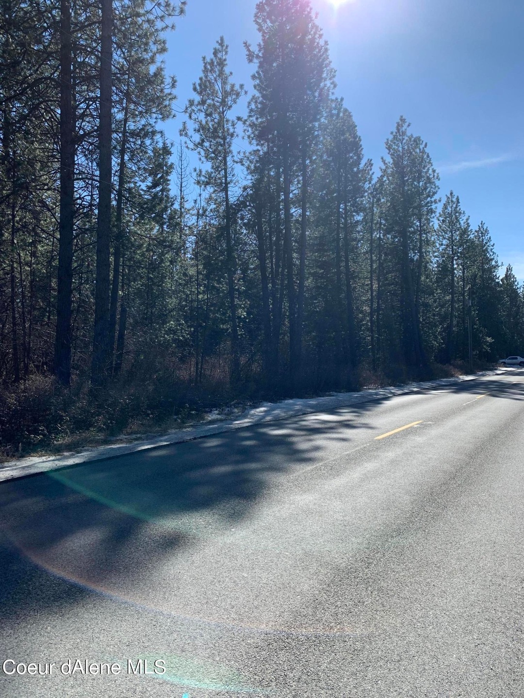 Paved main road