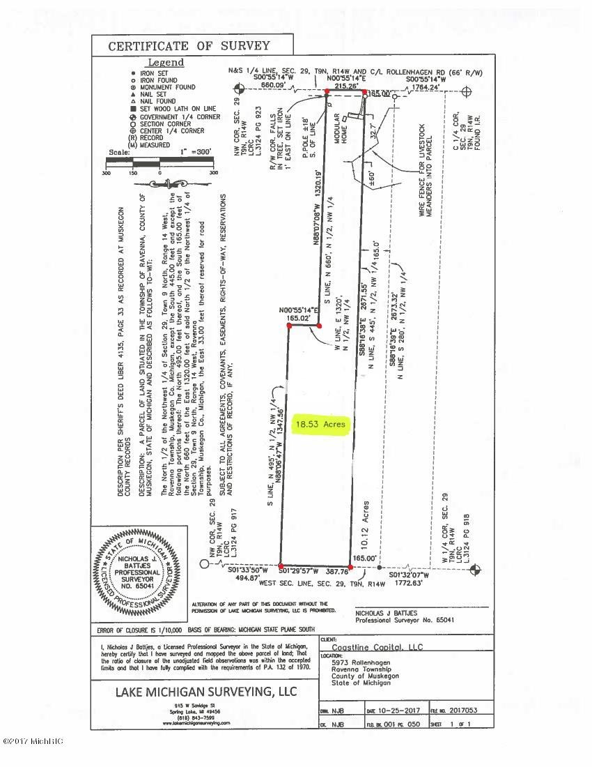 5983 Rollenhagen Road - Survey