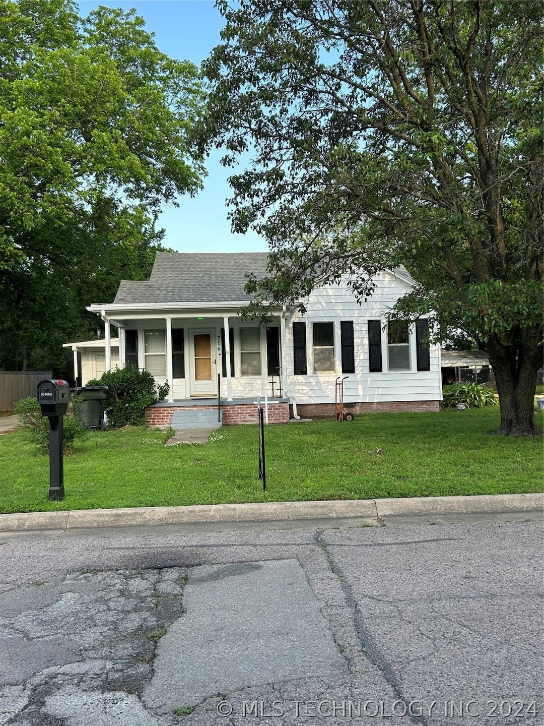 Front View of House