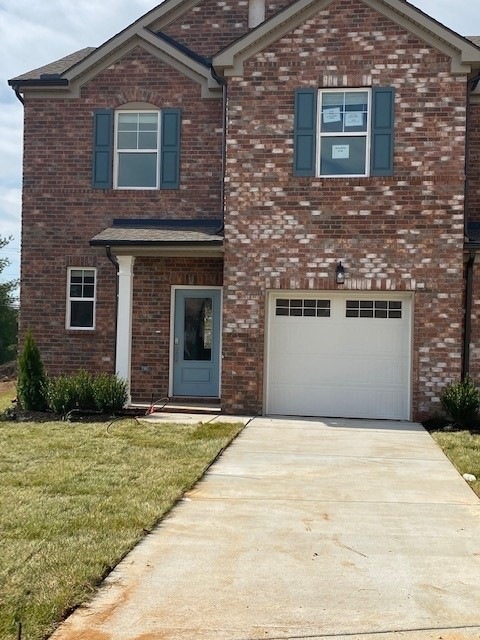 Sylvan plan on the end of the building