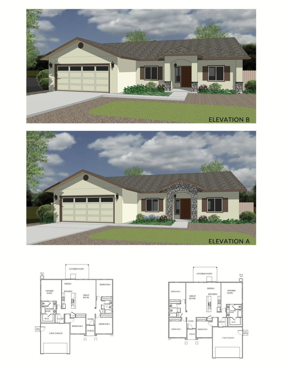 GOSHEN VILLAGE LAYOUT flyer PNG
