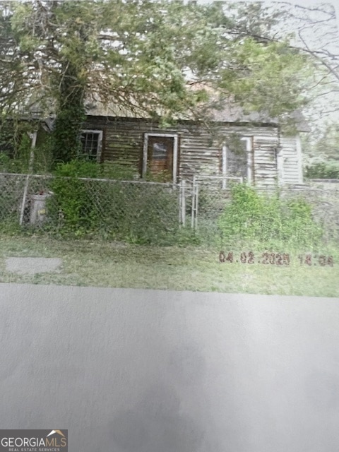 Front of Structure