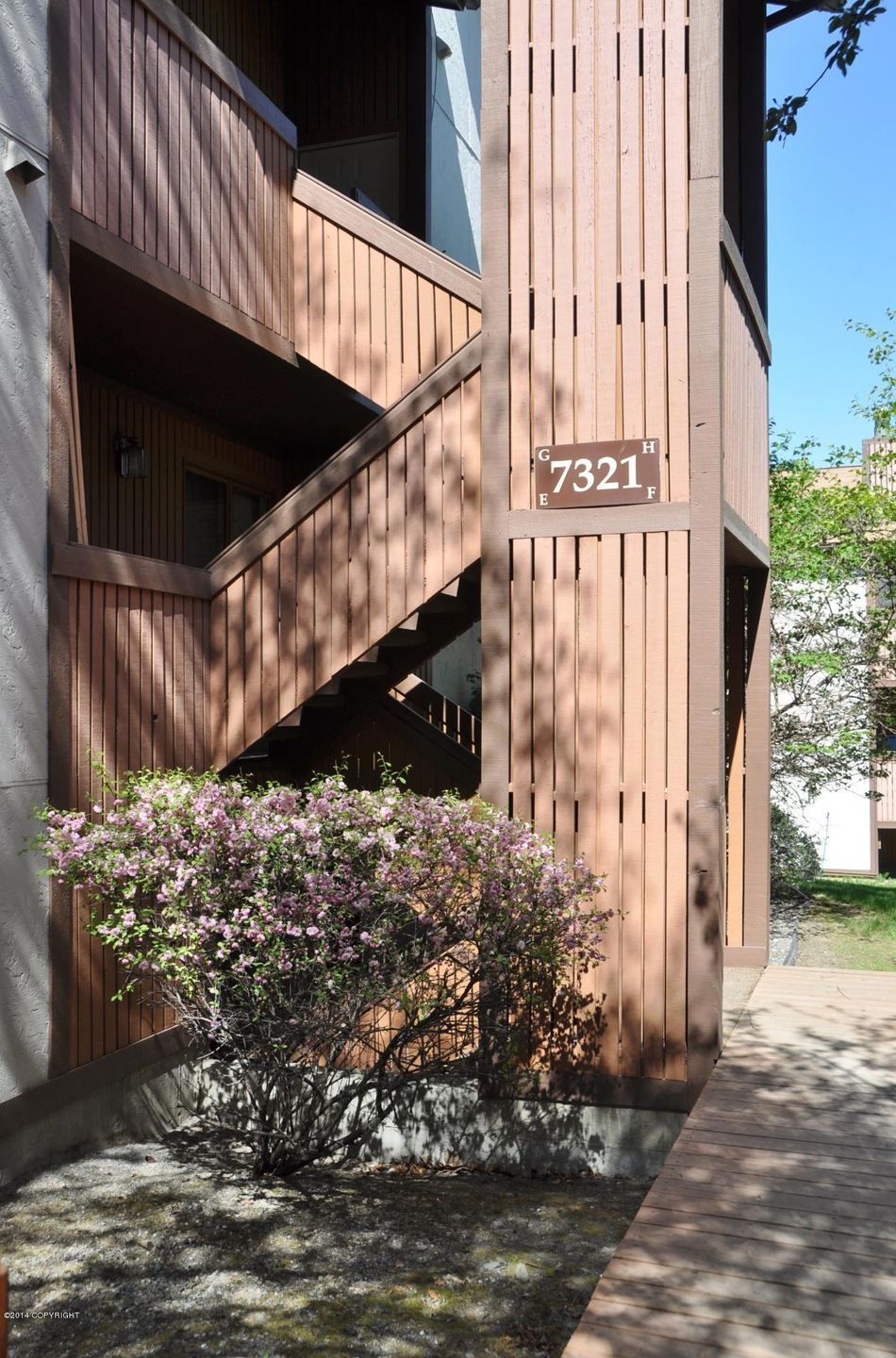 Stairs to Unit