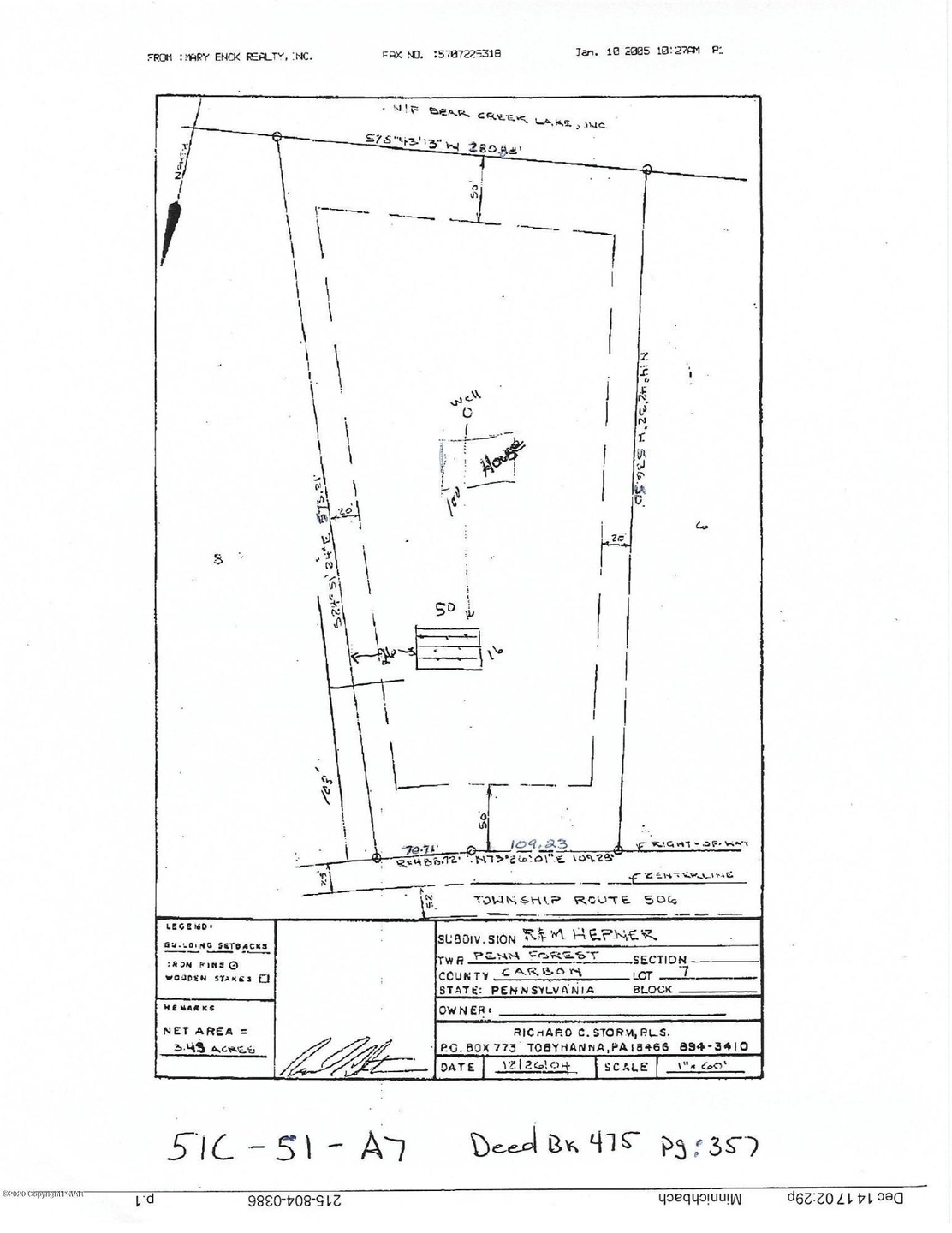 Minnichbach Survey