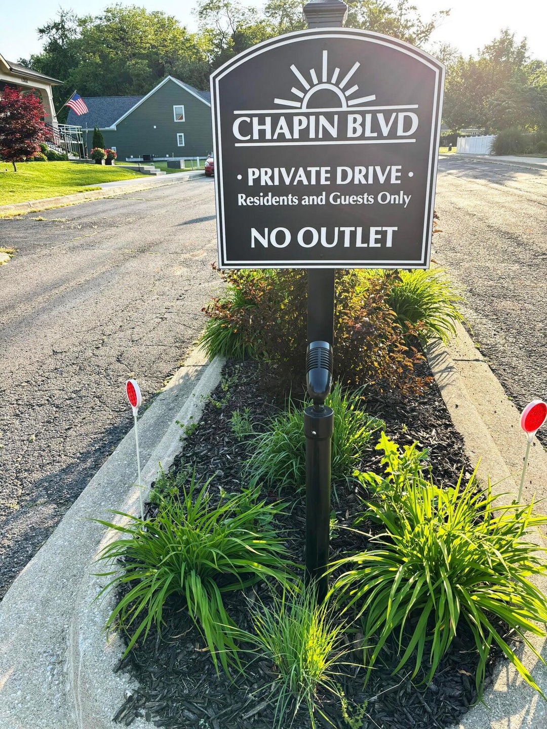 Chapin Blvd. Entrance
