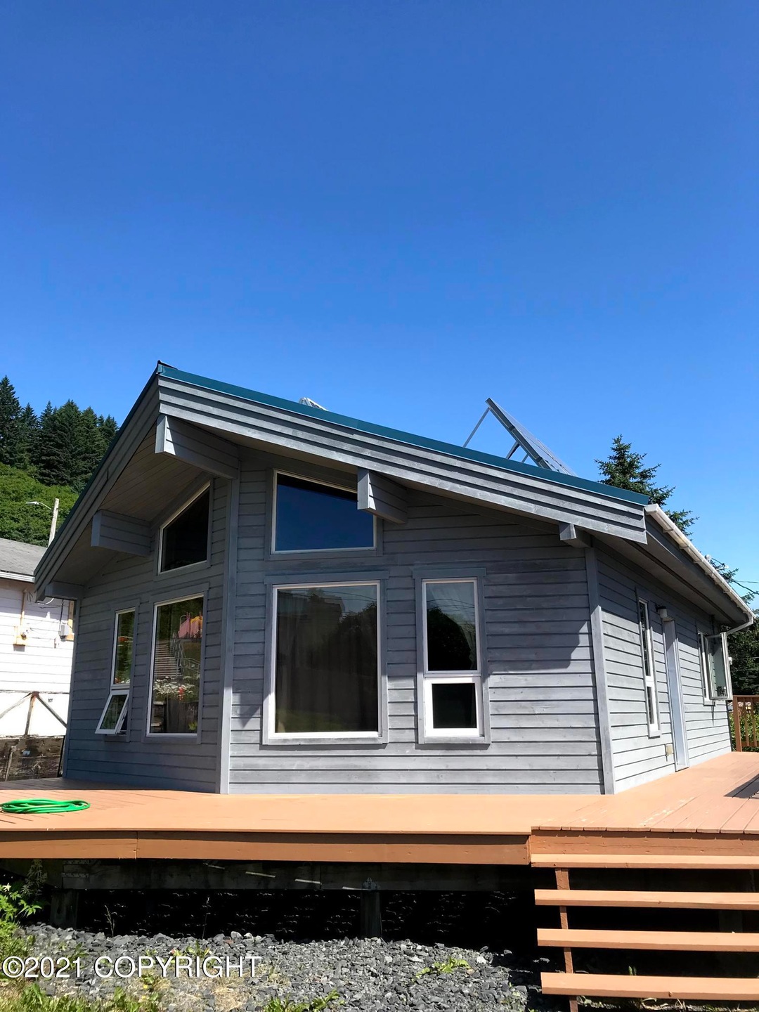 Front deck