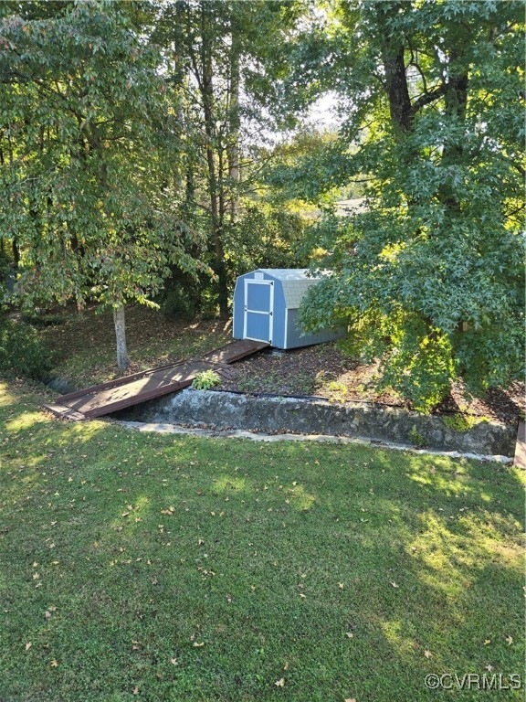 Rear Yard with Storage Shed/Workshop