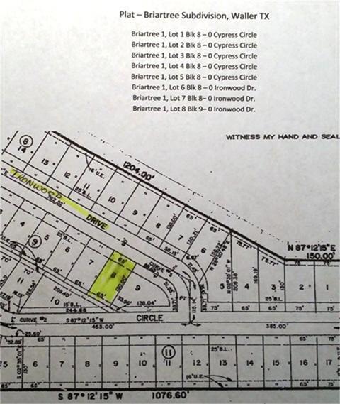 Lot 8 Ironwood Dr, Waller, TX 77484 - photo 1