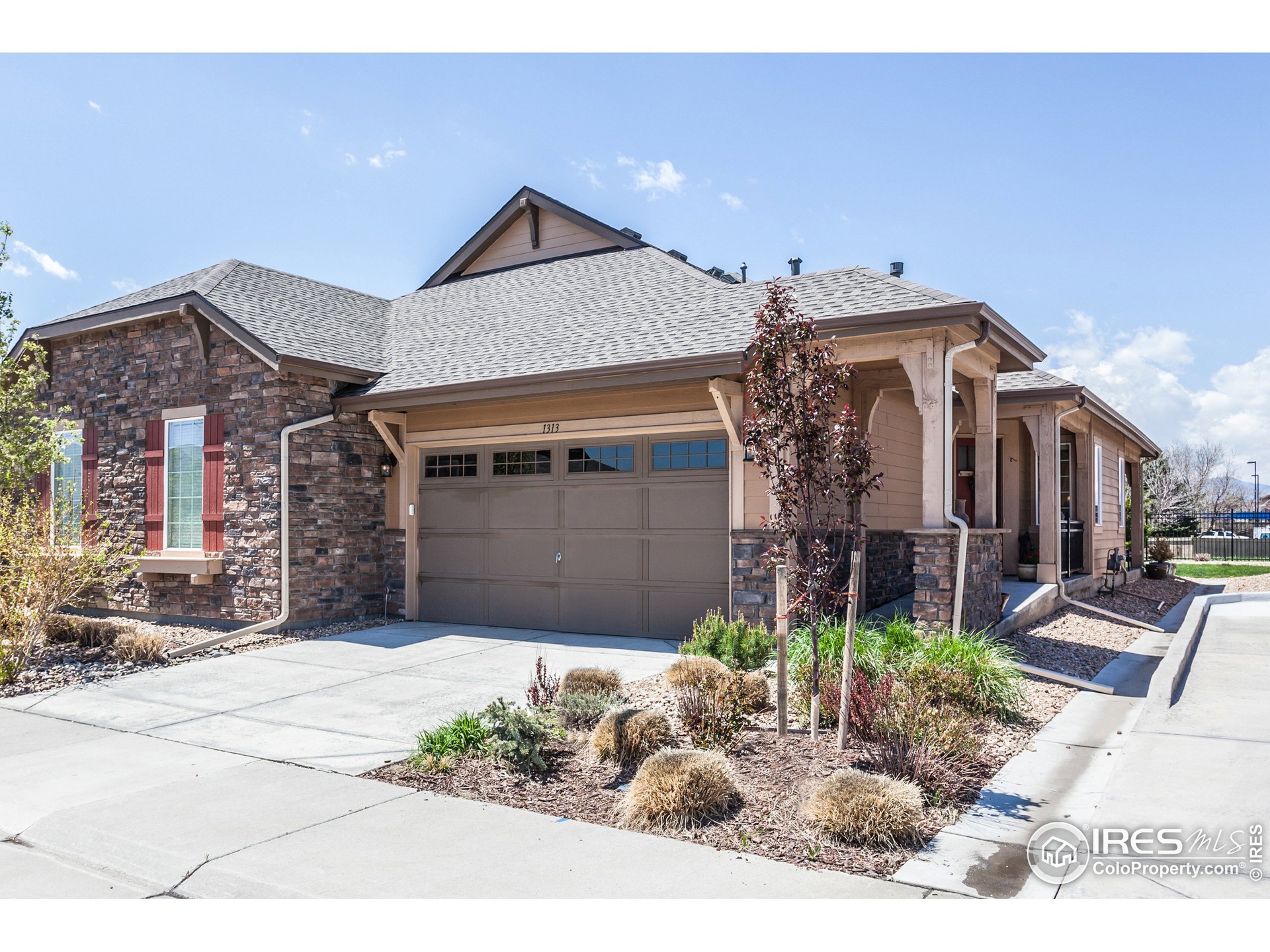 Great curb appeal on a quiet street