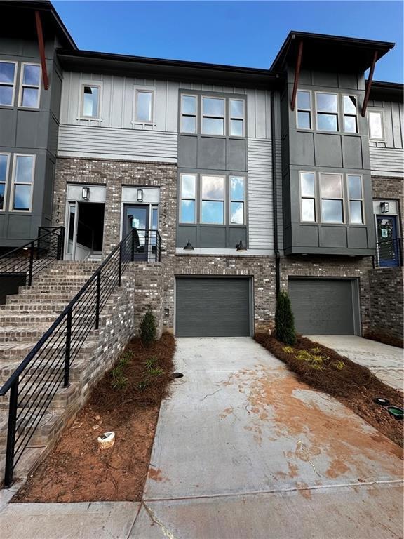 Multi unit property with a garage