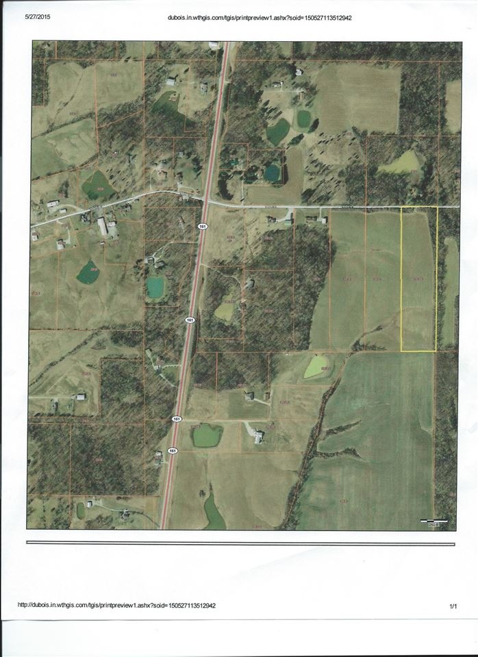 GIS of Jerry Chappell land