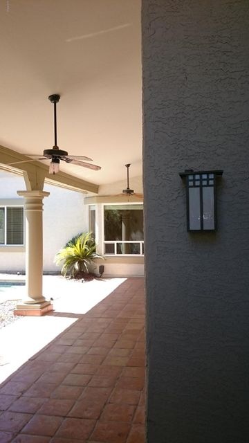Dramatic Courtyard Entry
