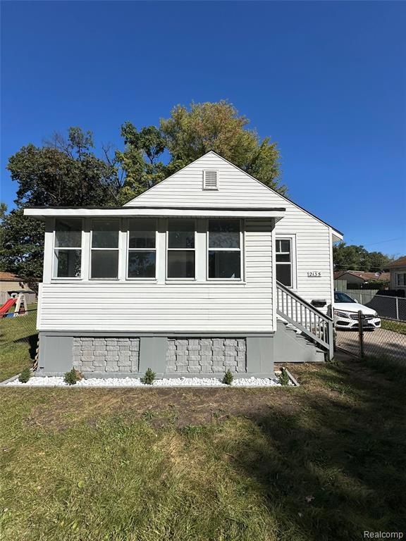 View of side of property