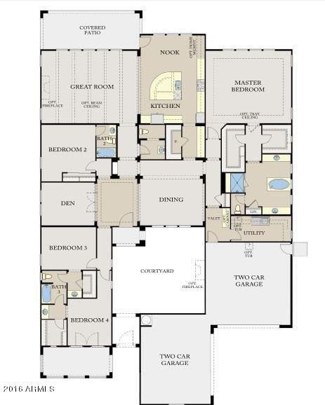 Charleston Estates lot 106 floor plan