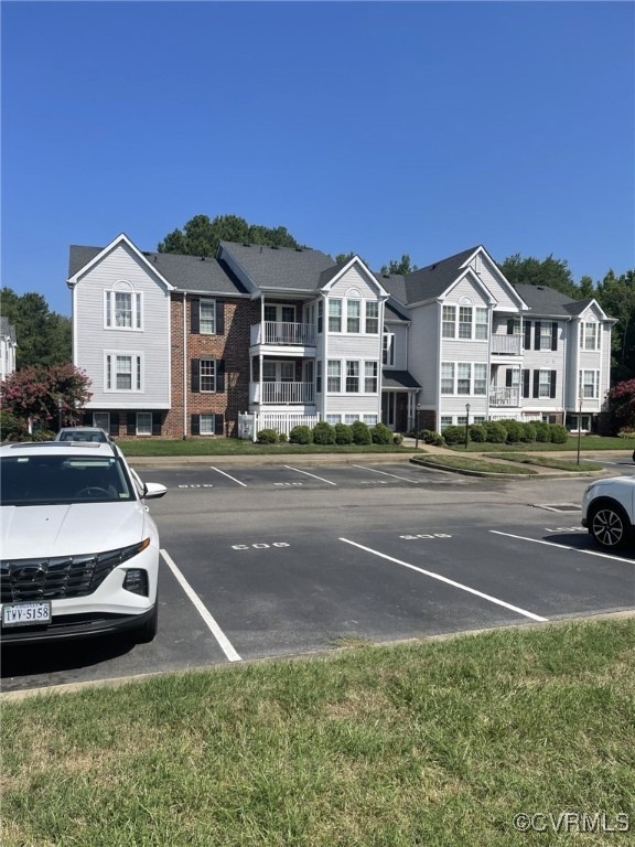 View of vehicle parking