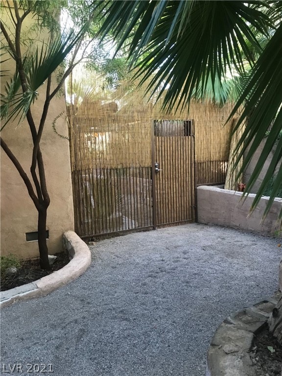 Front side entrance