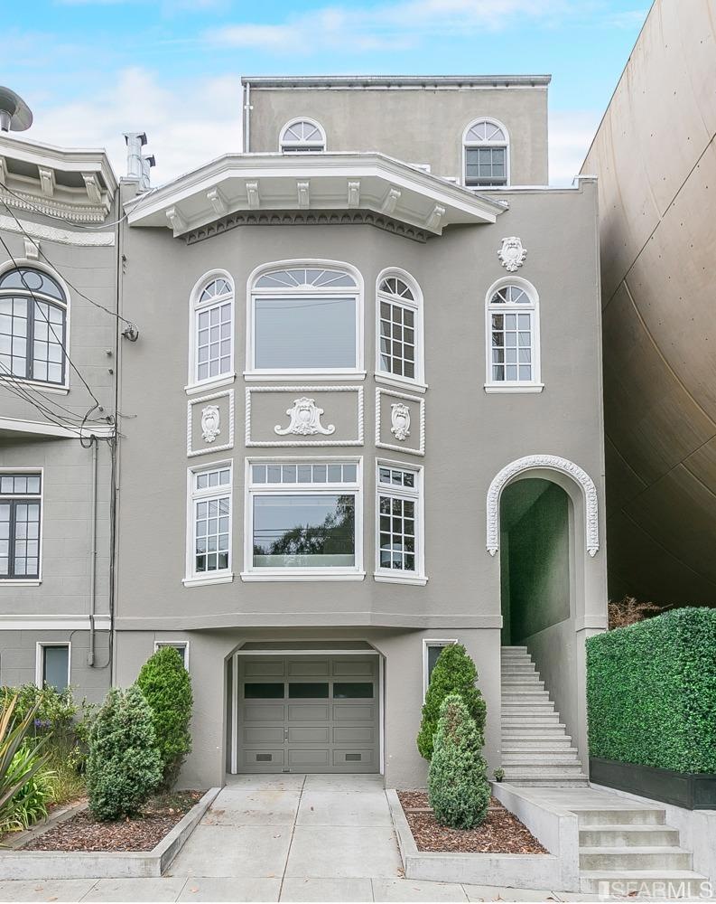 Handsome Edwardian facade.