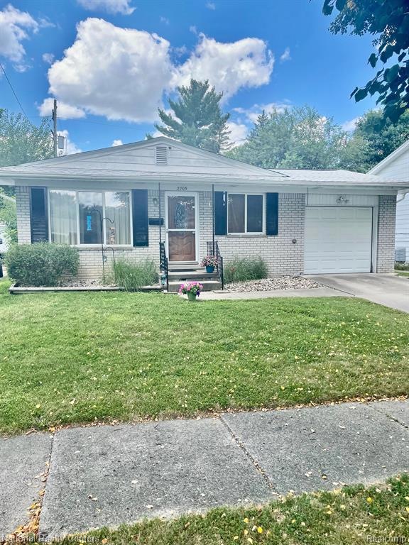 Ranch home with garage and basement
