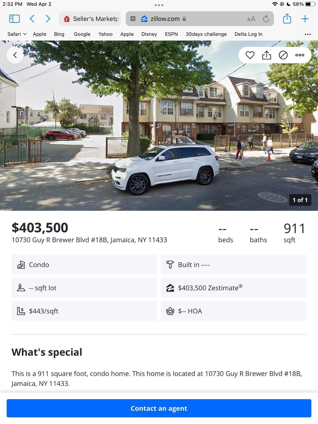 107-30 Guy R Brewer Blvd unit 18B, Jamaica, NY 11433 - photo 1