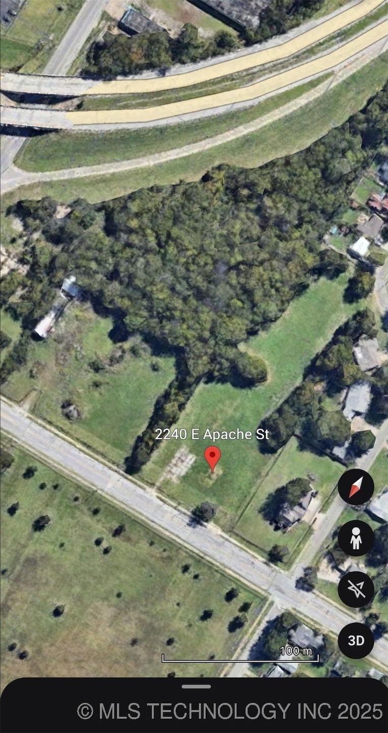 Aerial view of property.