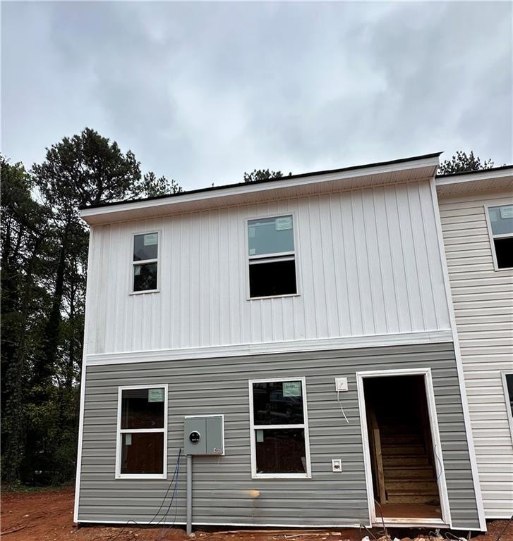 View of back of house