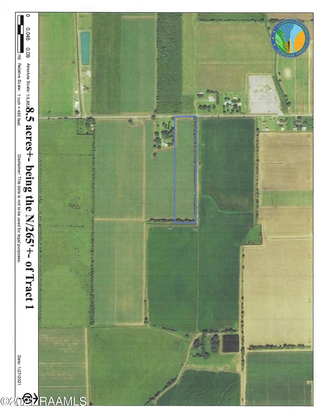 Tract 1 Romules Road