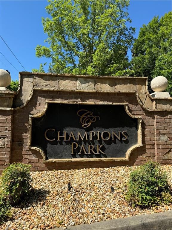 Champions Park Subdivision