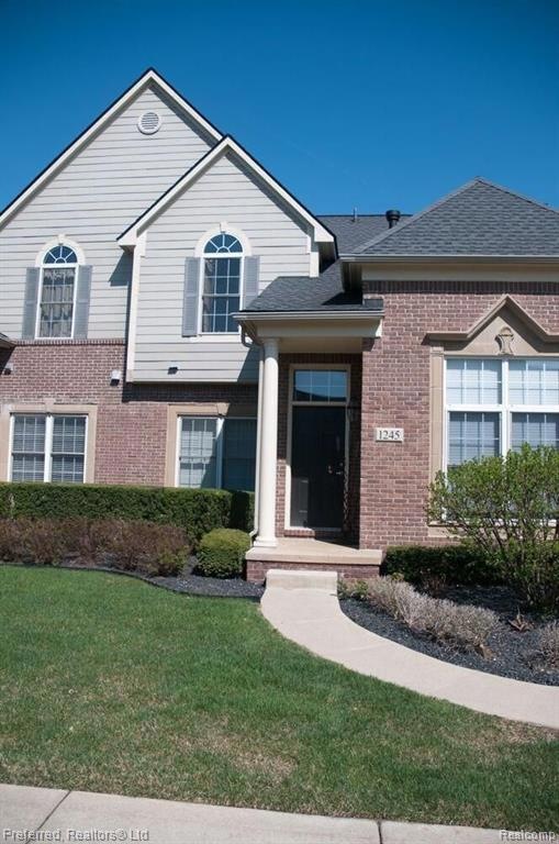 Outside front entrance