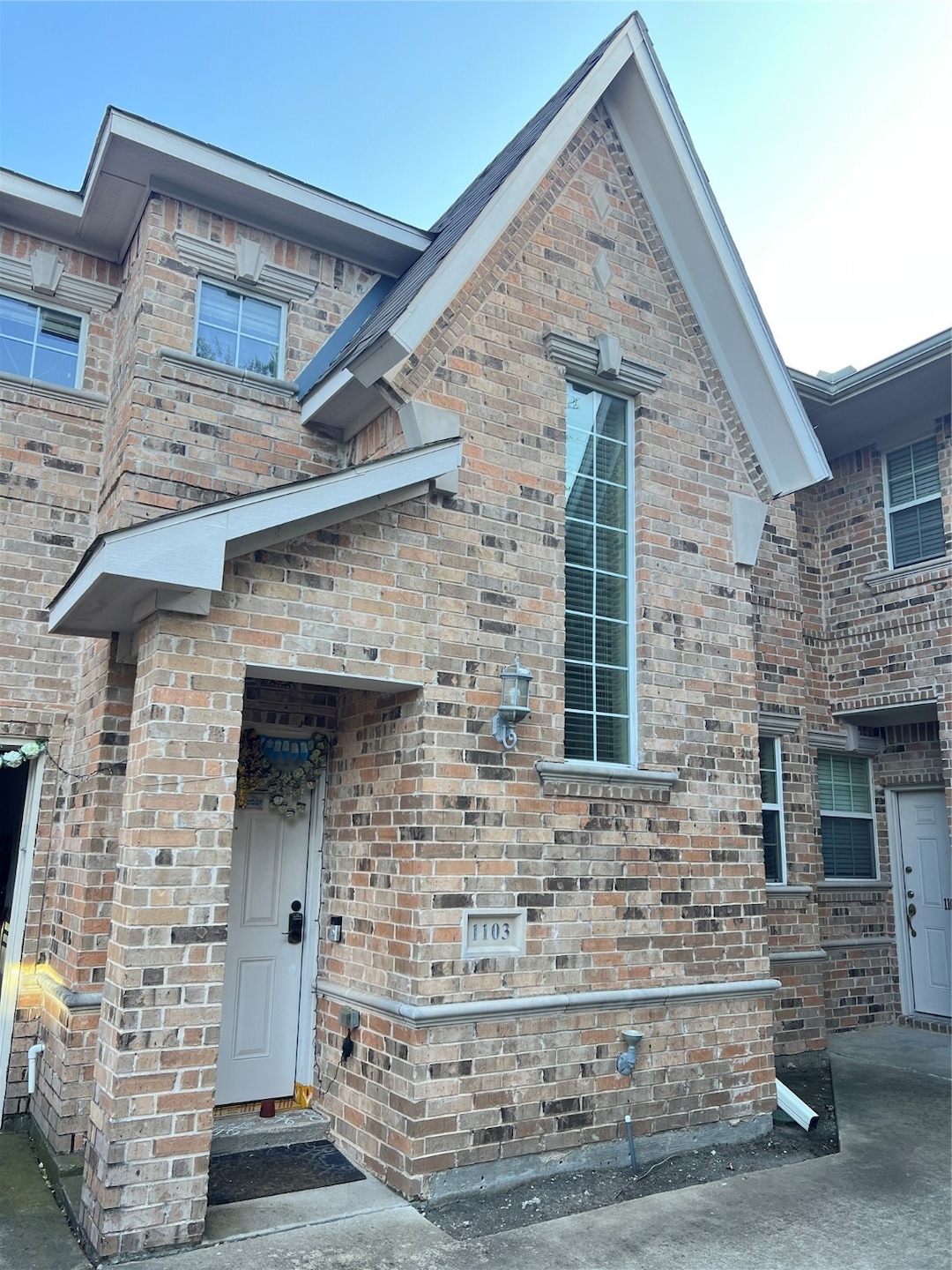 View of front facade of Condo.