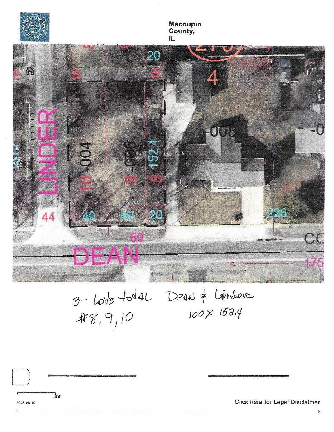 Lots 8-10 W Dean St, Virden Township, IL - photo 1