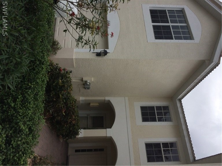 Front view of home and garage
