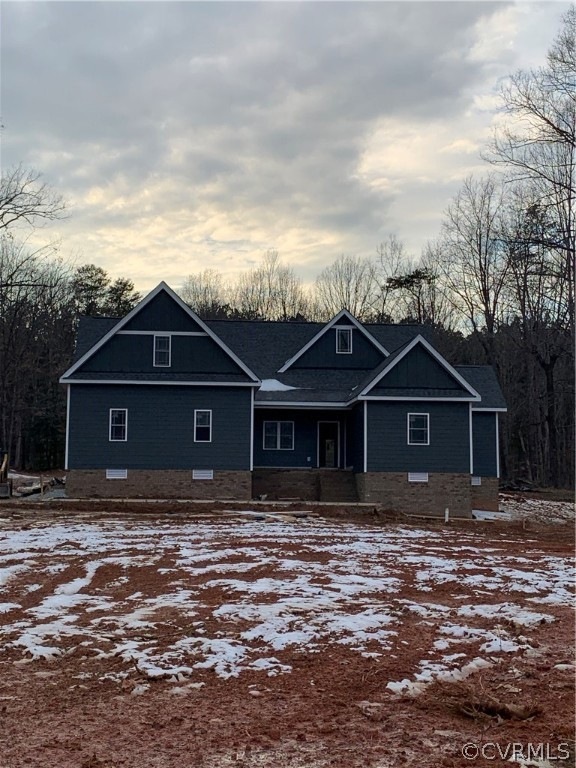 Home Sweet Home! This is a picture of a model home