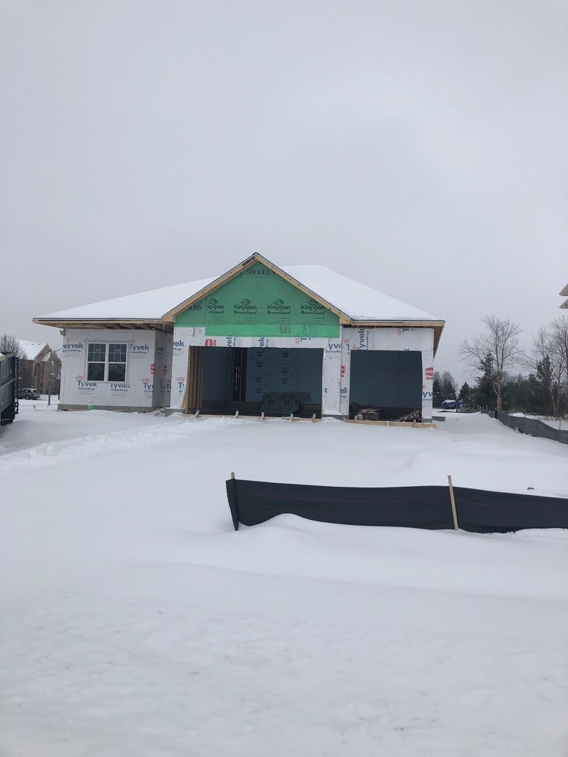 Photo is of actual house that is currently under c