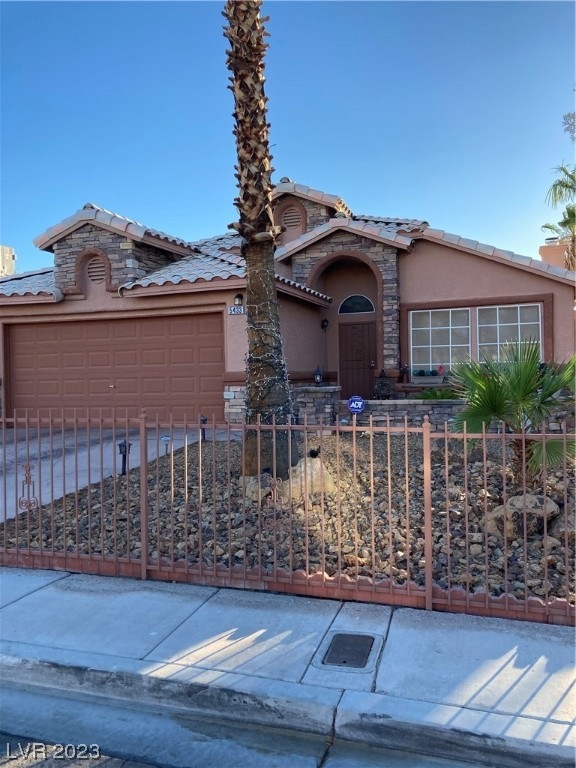 Front of the house