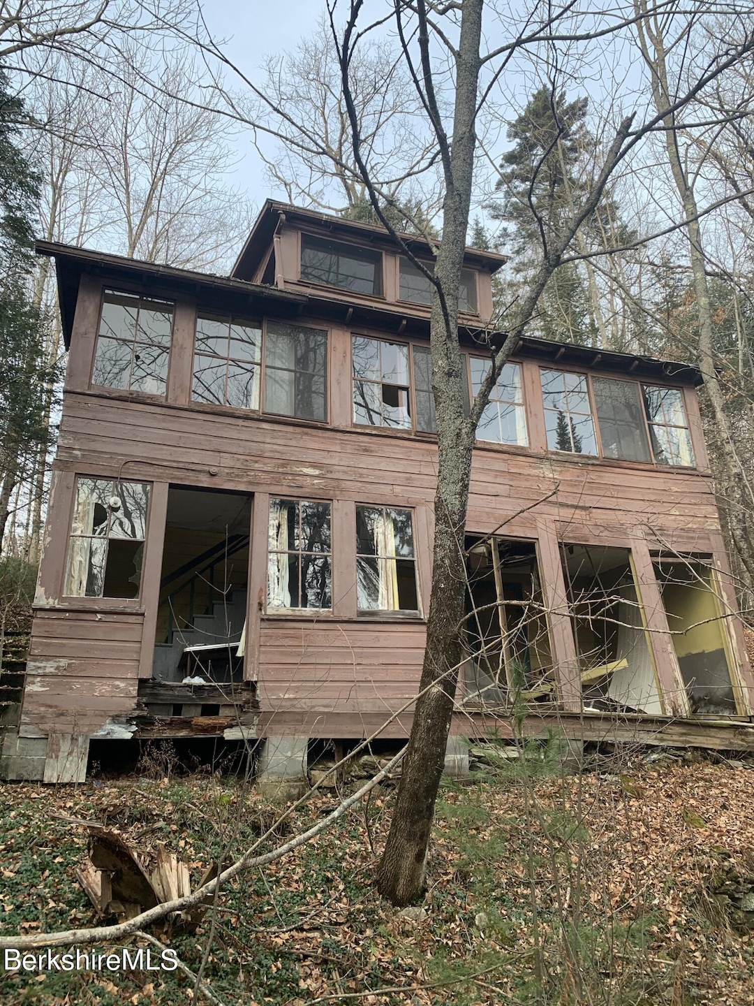 front of the house