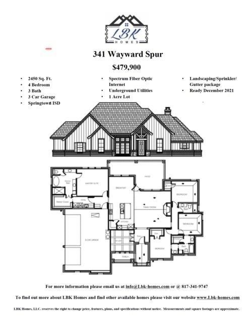 341 Wayward Spur, Springtown, TX 76082 - photo 1