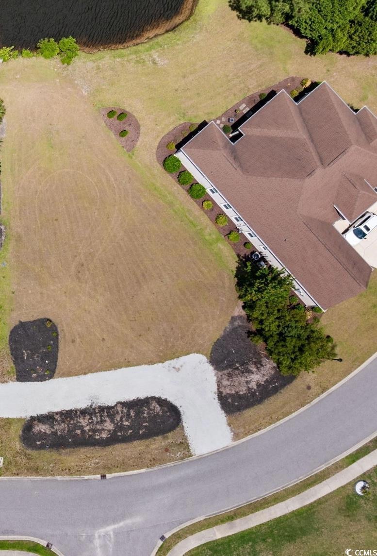 Aerial view of property's location