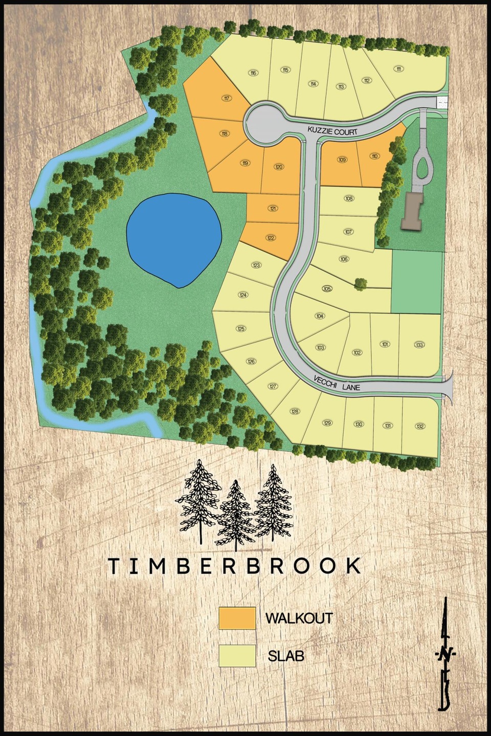 Timberbrook - Neighborhood Map