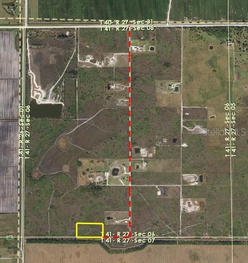 5 acre parcel off SR74 with an excellent ingress/e