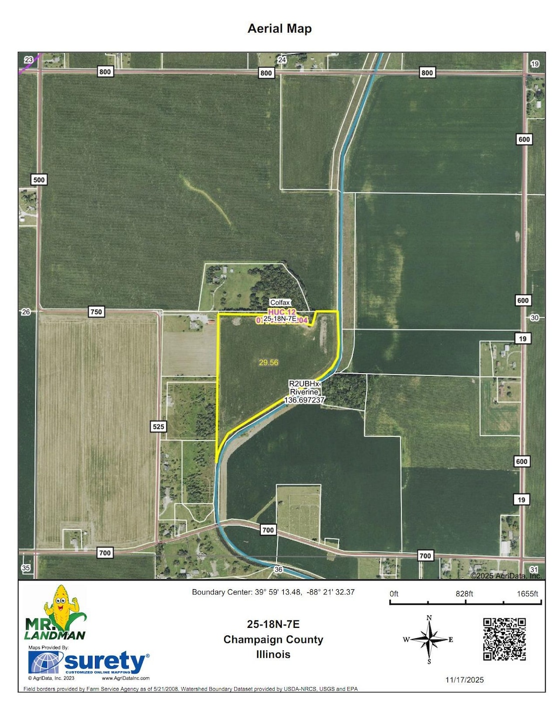 County Road 700 N (Not Assigned), Sadorus, IL 61872 - photo 1