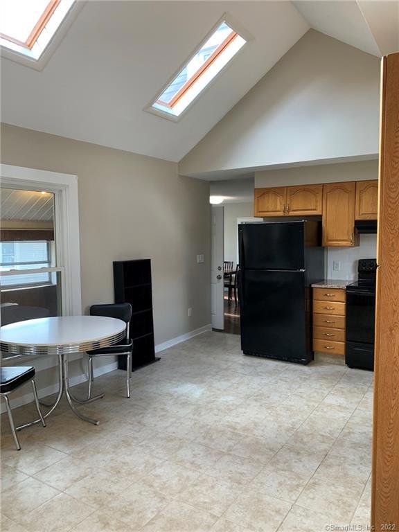 Kitchen with Skylights