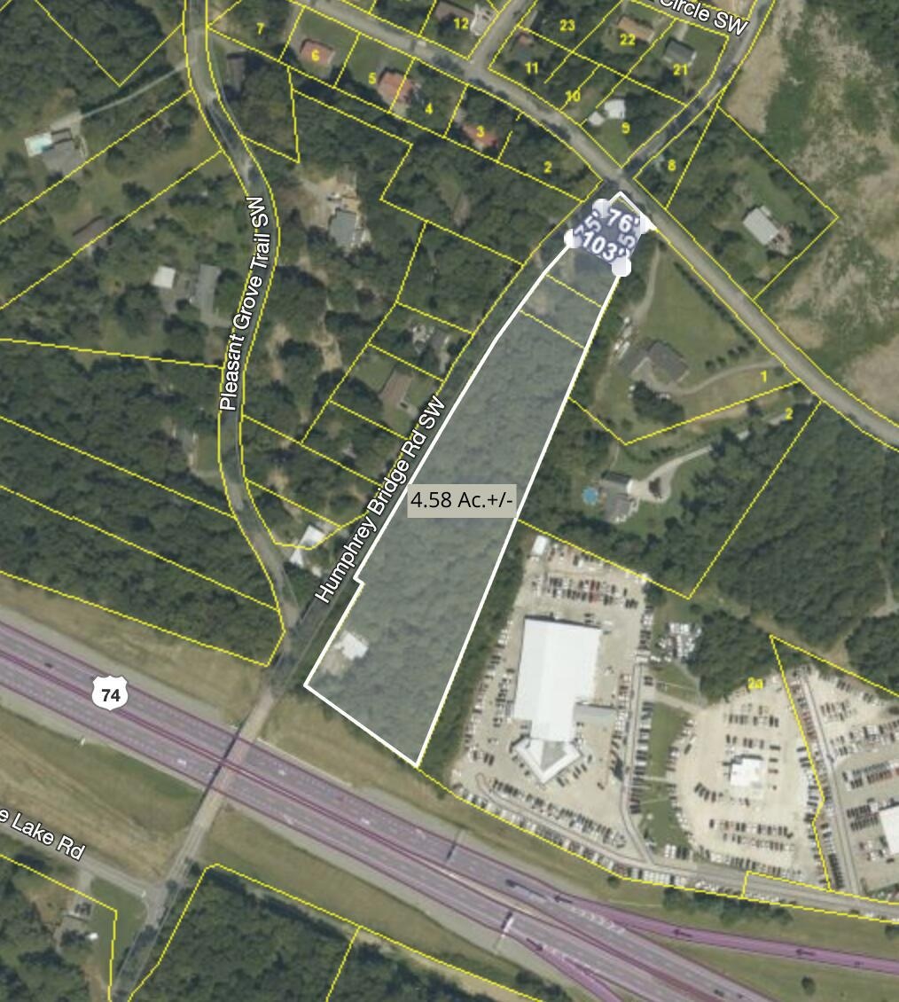 2575 Humphrey Bridge Rd aerial