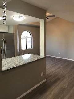 Wall removed open feel
