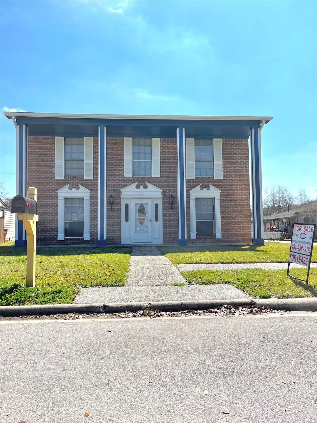 Front of the house