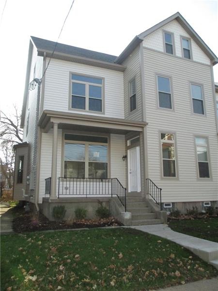 5812 Rippey is the left half of a renovated duplex